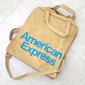 Bon Voyage! American Expr Vintage travel tote